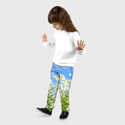 Детские брюки 3D Ромашки - фото 2