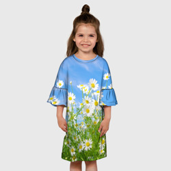 Детское платье 3D Ромашки - фото 2