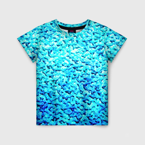 Детская футболка 3D Вода, цвет 3D печать