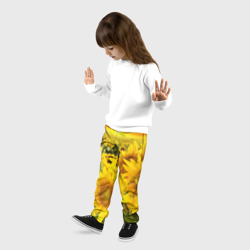 Детские брюки 3D Подсолнухи - фото 2