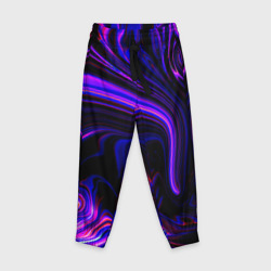 Детские брюки 3D Цветные разводы