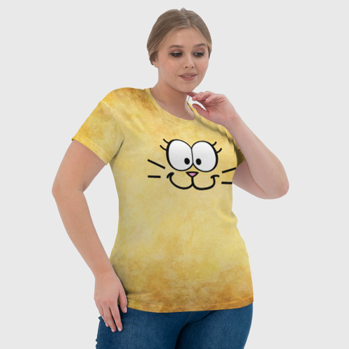 Женская футболка 3D Милашечка, цвет 3D печать - фото 6
