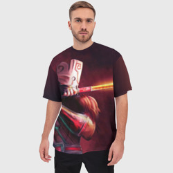 Мужская футболка oversize 3D Juggernaut - фото 2