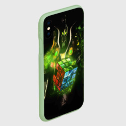 Чехол для iPhone XS Max матовый Рубик - фото 2