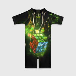 Детский купальный костюм 3D Рубик