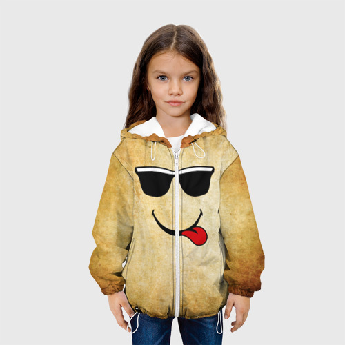 Детская куртка 3D Смайл в очках (L) - фото 4