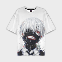 Мужская футболка oversize 3D Tokyo Ghoul