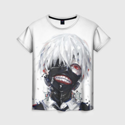 Женская футболка 3D Tokyo Ghoul