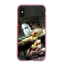 Чехол для iPhone XS Max матовый Dark souls  knight Heida