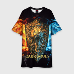 Детское платье 3D Dark souls - lion