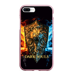 Чехол для iPhone 7Plus/8 Plus матовый Dark souls - lion