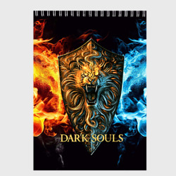Скетчбук Dark souls - lion
