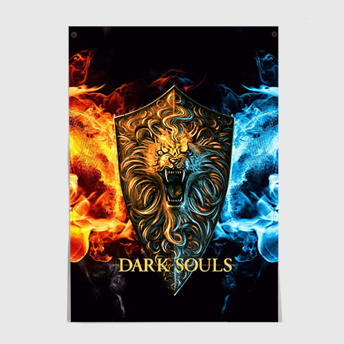 Постер Dark souls - lion