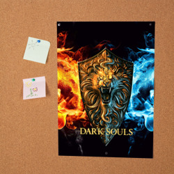 Постер Dark souls - lion - фото 2