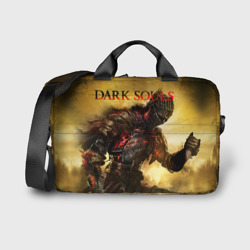 Сумка для ноутбука 3D Dark souls knight of fire