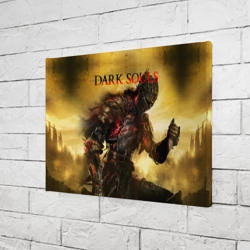Холст прямоугольный Dark souls knight of fire - фото 2