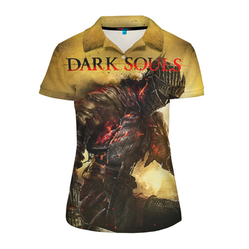 Женская рубашка поло 3D Dark Souls 14 Фото 01 Женская рубашка поло 3D Dark Souls 14 Фото 01