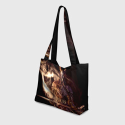 Пляжная сумка 3D Dark souls - black knight - фото 2