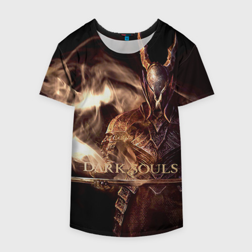 Накидка на куртку 3D Dark souls - black knight, цвет 3D печать - фото 4