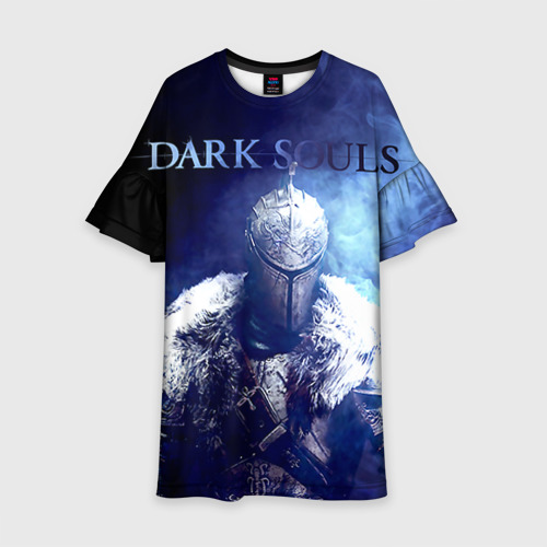 Детское платье 3D Knight of fire - dark souls 
