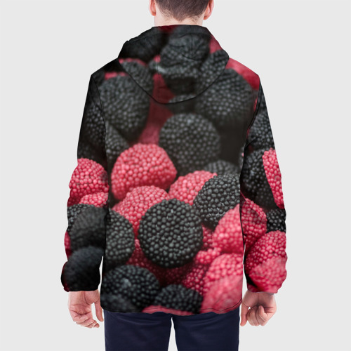 Мужская куртка 3D Ягодки, цвет 3D печать - фото 5