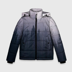 Зимняя куртка для мальчиков 3D Лесок