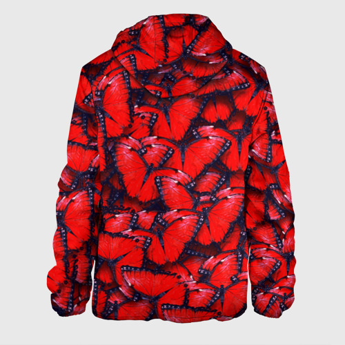 Мужская куртка 3D Бабочки, цвет 3D печать - фото 2