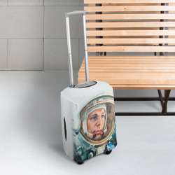 Чехол для чемодана 3D Гагарин - фото 2