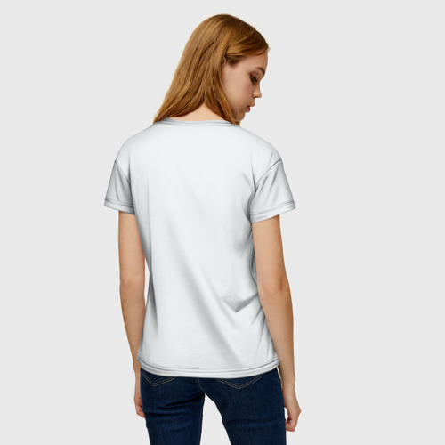 Женская футболка 3D Гагарин, цвет 3D печать - фото 4