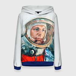 Женская толстовка 3D Гагарин