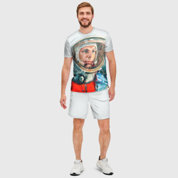 Мужской костюм с шортами 3D Гагарин - фото 2