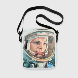 Сумка через плечо 3D Гагарин