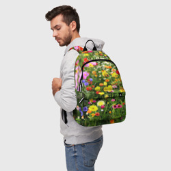 Рюкзак 3D Полевые цветы луговые  - фото 2