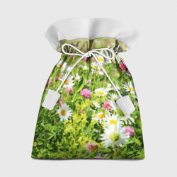 Подарочный 3D мешок Полевые цветы - луговые 