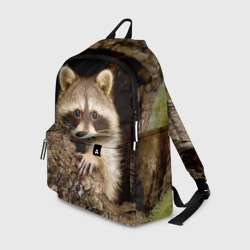 Рюкзак 3D Енот в дупле