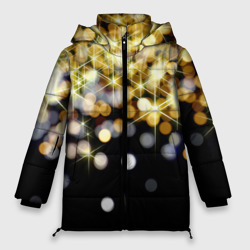Блеск – Женская зимняя куртка Oversize с принтом купить