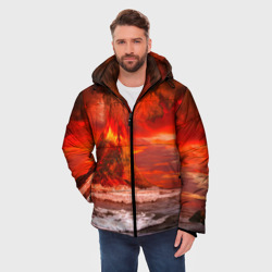 Мужская зимняя куртка 3D Вулкан - фото 2