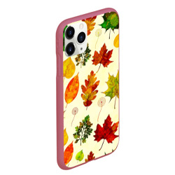 Чехол для iPhone 11 Pro Max матовый Осень - фото 2