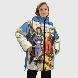 Женская зимняя куртка Oversize Легенда об Аанге - фото 2