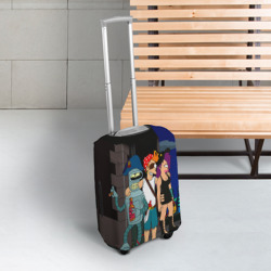 Чехол для чемодана 3D Футурама - фото 2
