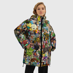 Женская зимняя куртка Oversize Futurama - фото 2