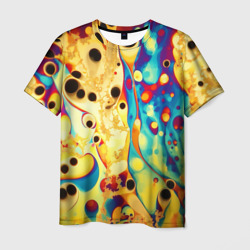 Абстракция  кислотные метаморфозы – Мужская футболка 3D с принтом купить со скидкой в -26%