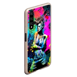 Чехол для Honor 20 Боди-арт девушка модель - фото 2