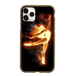 Чехол для iPhone 11 Pro Max матовый Фитнес