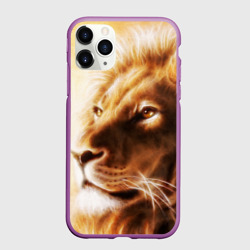 Чехол для iPhone 11 Pro матовый Лев
