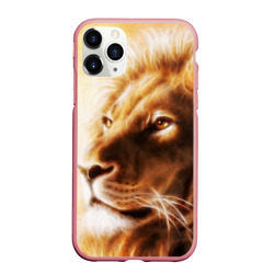 Чехол для iPhone 11 Pro Max матовый Лев