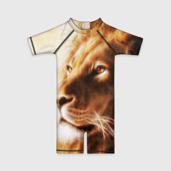 Детский купальный костюм 3D Лев