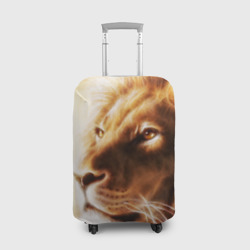 Чехол для чемодана 3D Лев