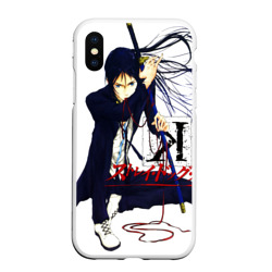 Чехол для iPhone XS Max матовый Bungou Stray Dogs art