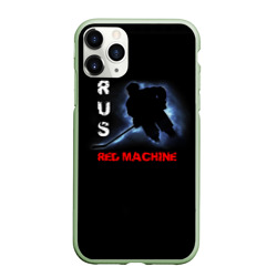 Чехол для iPhone 11 Pro матовый Rus red machine